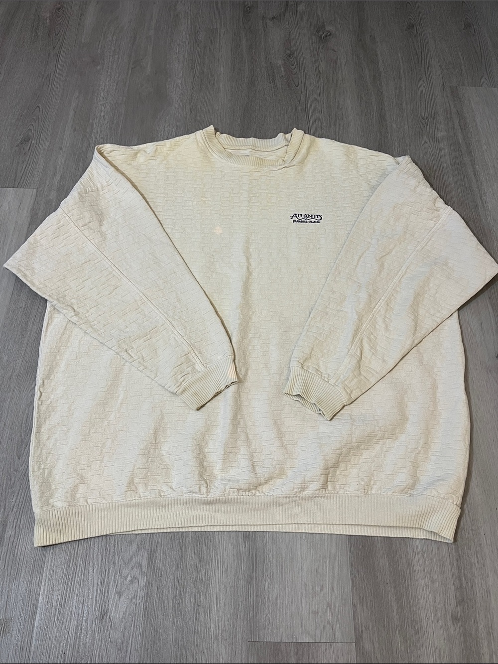 Crewneck Sweater in Ivory